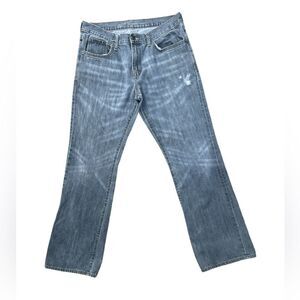 OLD NAVY MEN GRAY WASH JEAN Size 34-34